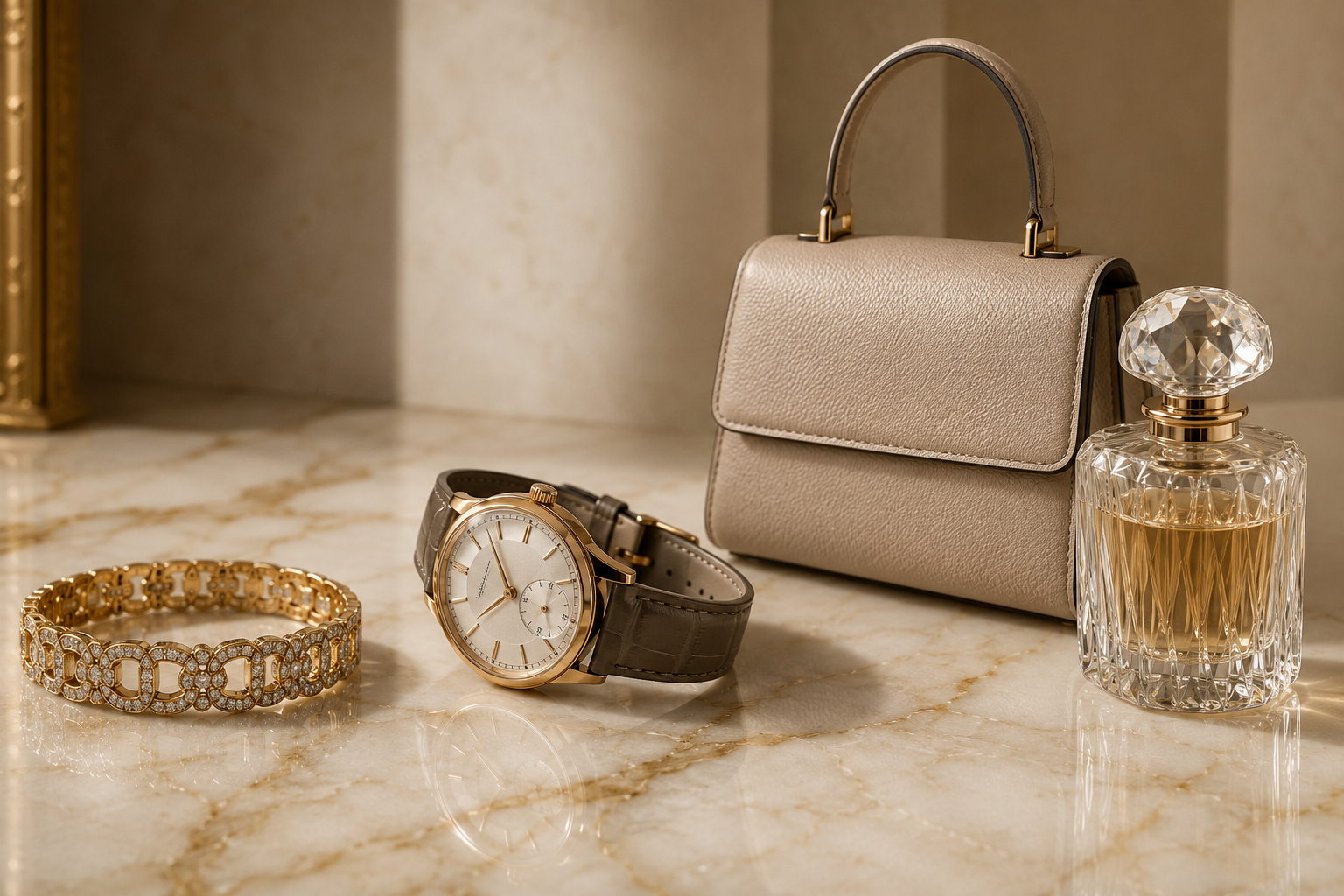 Naila Maison craftsmanship across fragrance, jewellery, timepieces and leather goods