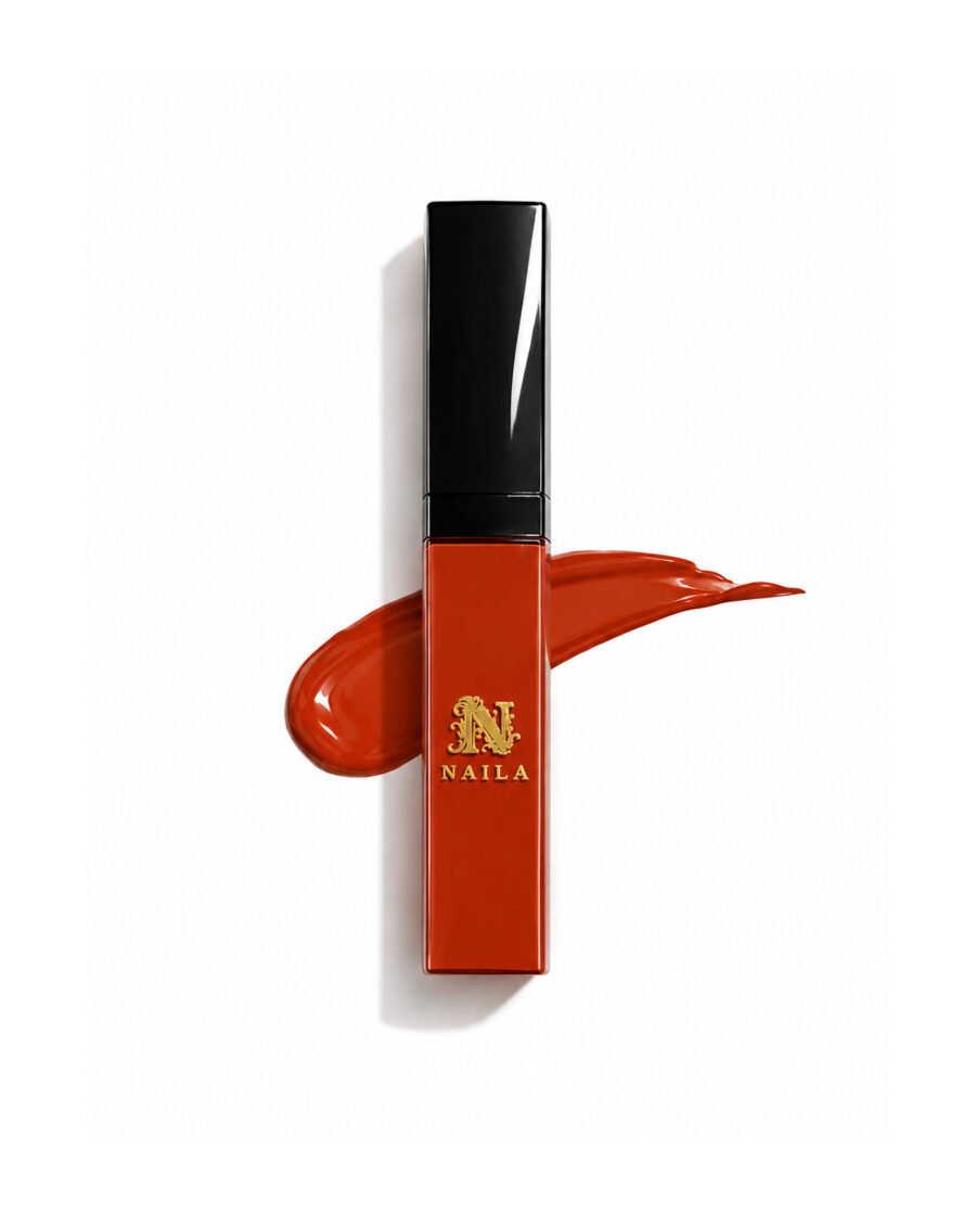 Crystal Lip Gloss – Orange Red