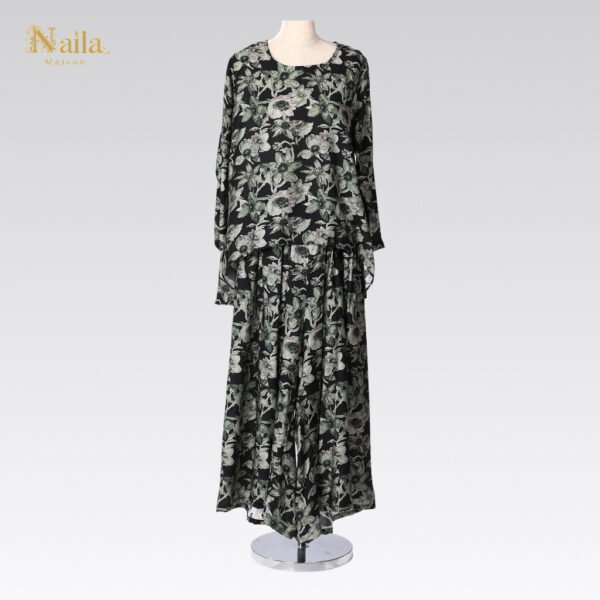Emerald Mist Elegant Dress