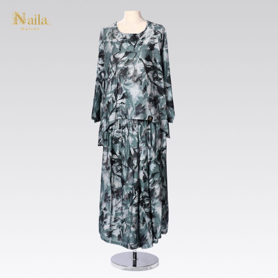 Teal Grove Elegant Dress